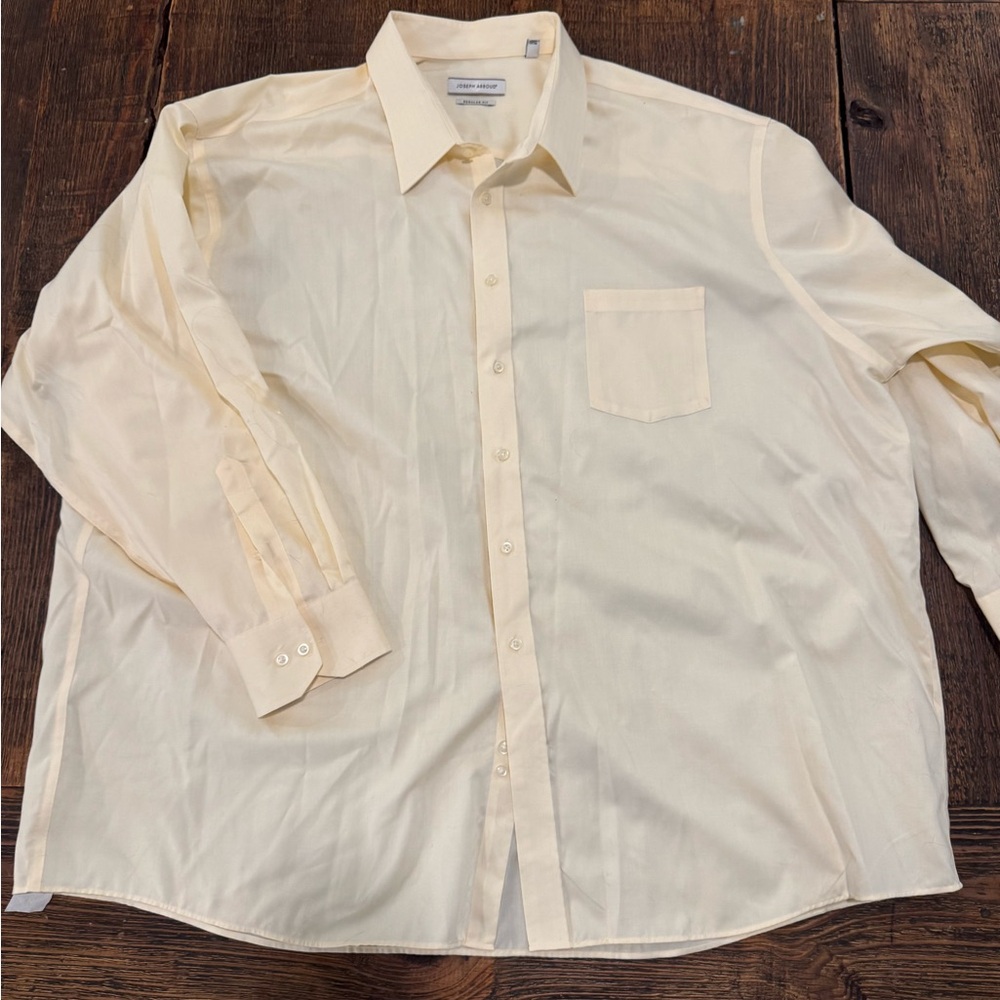 Joseph Abboud Light Cream Dress Shirt